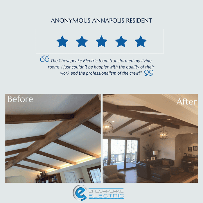 Recessed Lighting Before & After