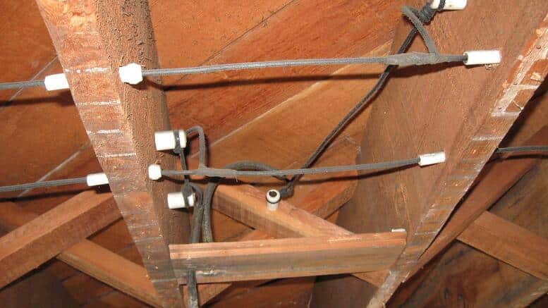 Knob and Tube Wiring in a Home