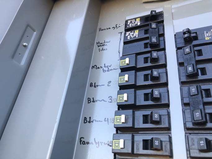 Electrician Installing Power Switch