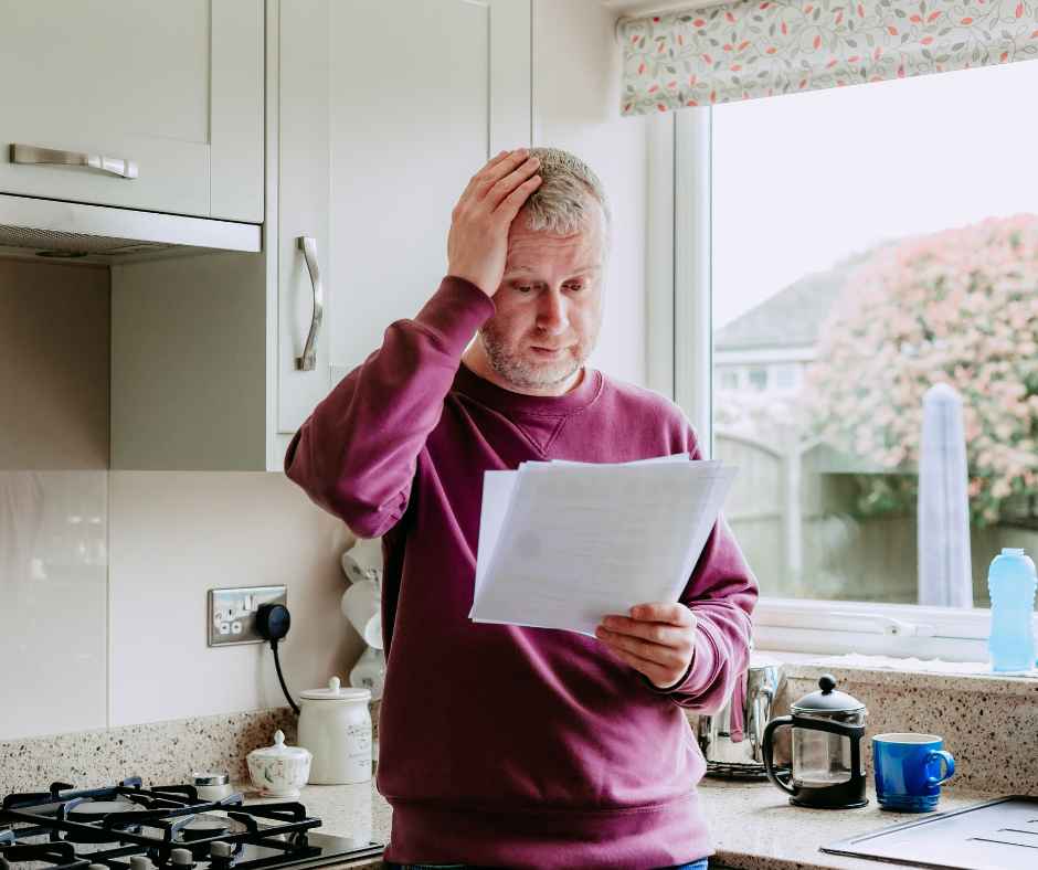 Looking at a high energy bill